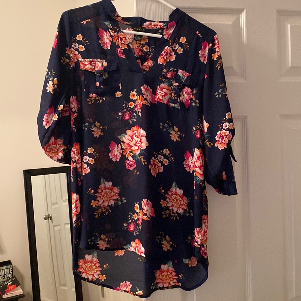Floral blouse